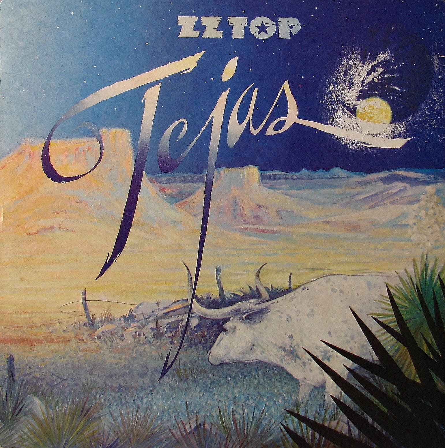ZZ Top  Tejas : LP Front